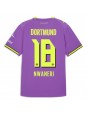 Moški Nogometna dresi replika Borussia Dortmund Ethan Nwaneri #18 Tretji 2026-27 Kratek rokav Moški Nogometna dresi replika Borussia Dortmund Ethan Nwaneri #18 Tretji 2026-27 Kratek rokav